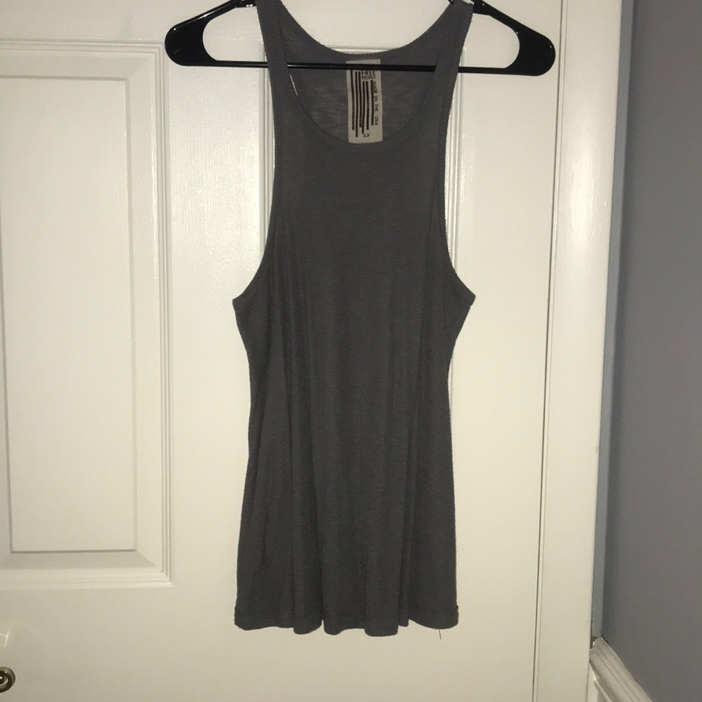 Free People grey tank